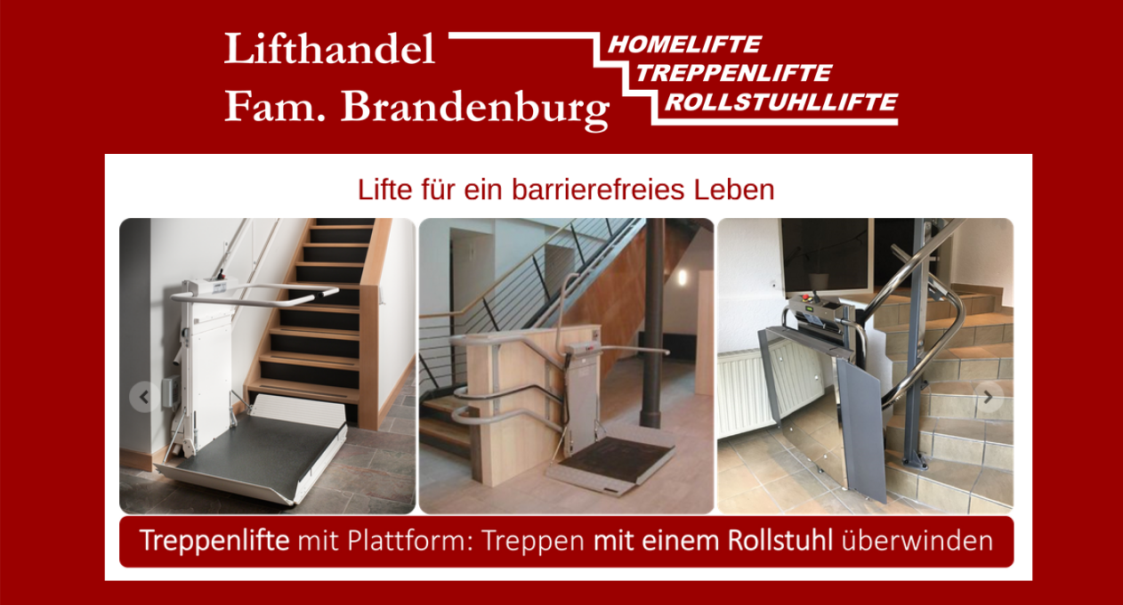 Brandenburg Treppenlifte in Lübeck