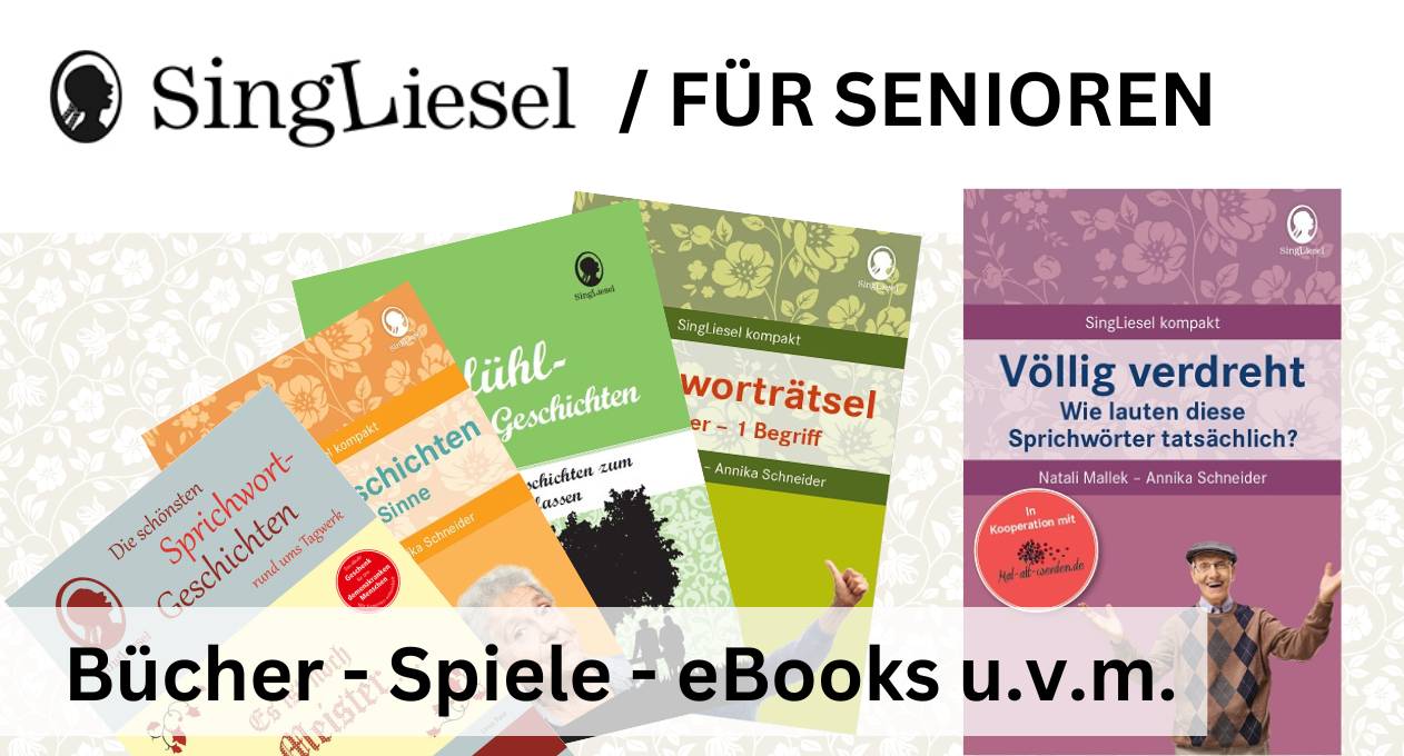 SingLiesel Bücher für Senioren