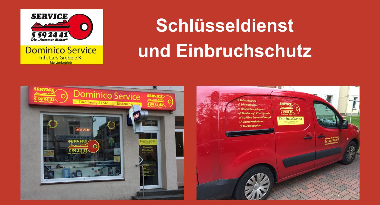 Dominico-Service Schlüsseldienst & Einbruchschutz