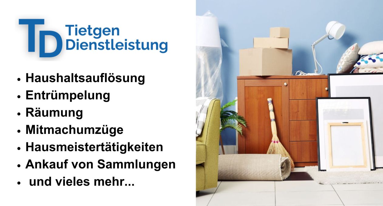 Tietgen Haushaltsauflösung Dienstleistung Neumünster