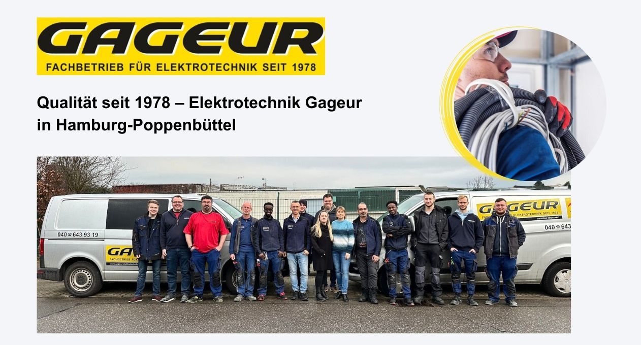 Gageur Smart Home Elektriker Hamburg