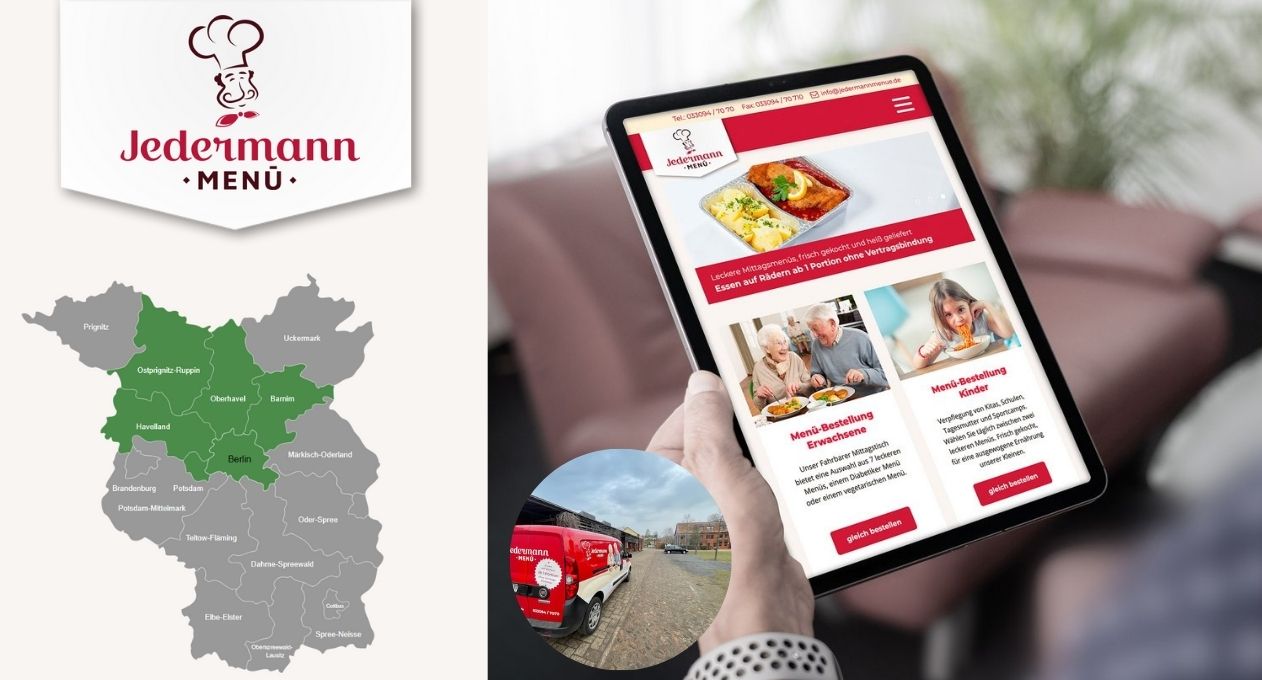 Jedermann-Menü Essen auf Rädern