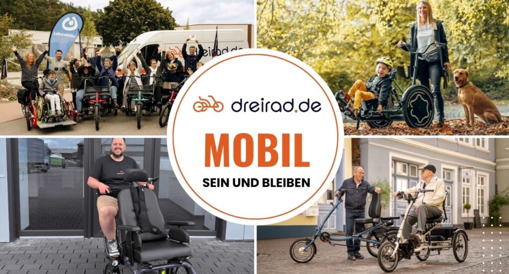 Dreirad Rollstuhlräder Therapieräder Flensburg