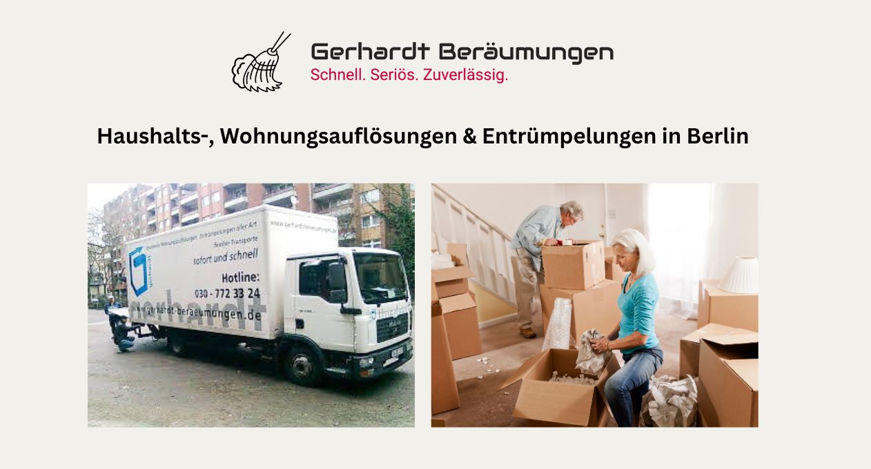 Gerhardt - Entrümpelung und Haushaltsauflösung in und um Berlin